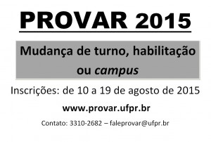 PROVAR 2015